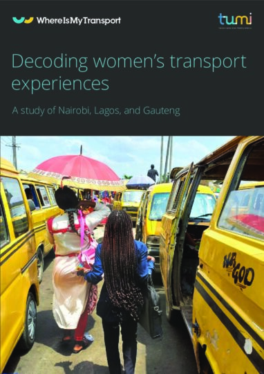 Decoding women’s transport experiences. A study of Nairobi, Lagos, and Gauteng
