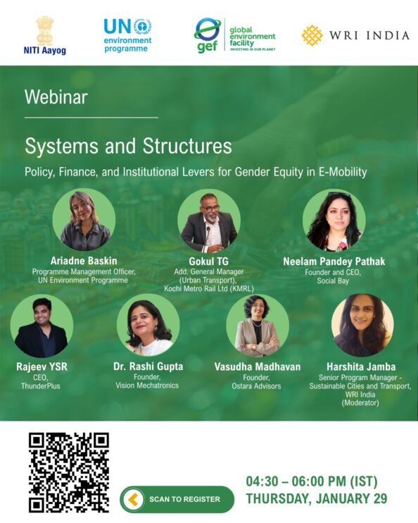 Policy, Finance, and Institutional Levers for Gender Equity in E-Mobility