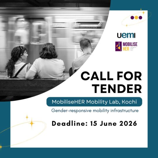 MobiliseHER – Pilot Demonstration of Gender Responsive Mobility Infrastructure at a Multimodal Transport Interface in Fort Kochi